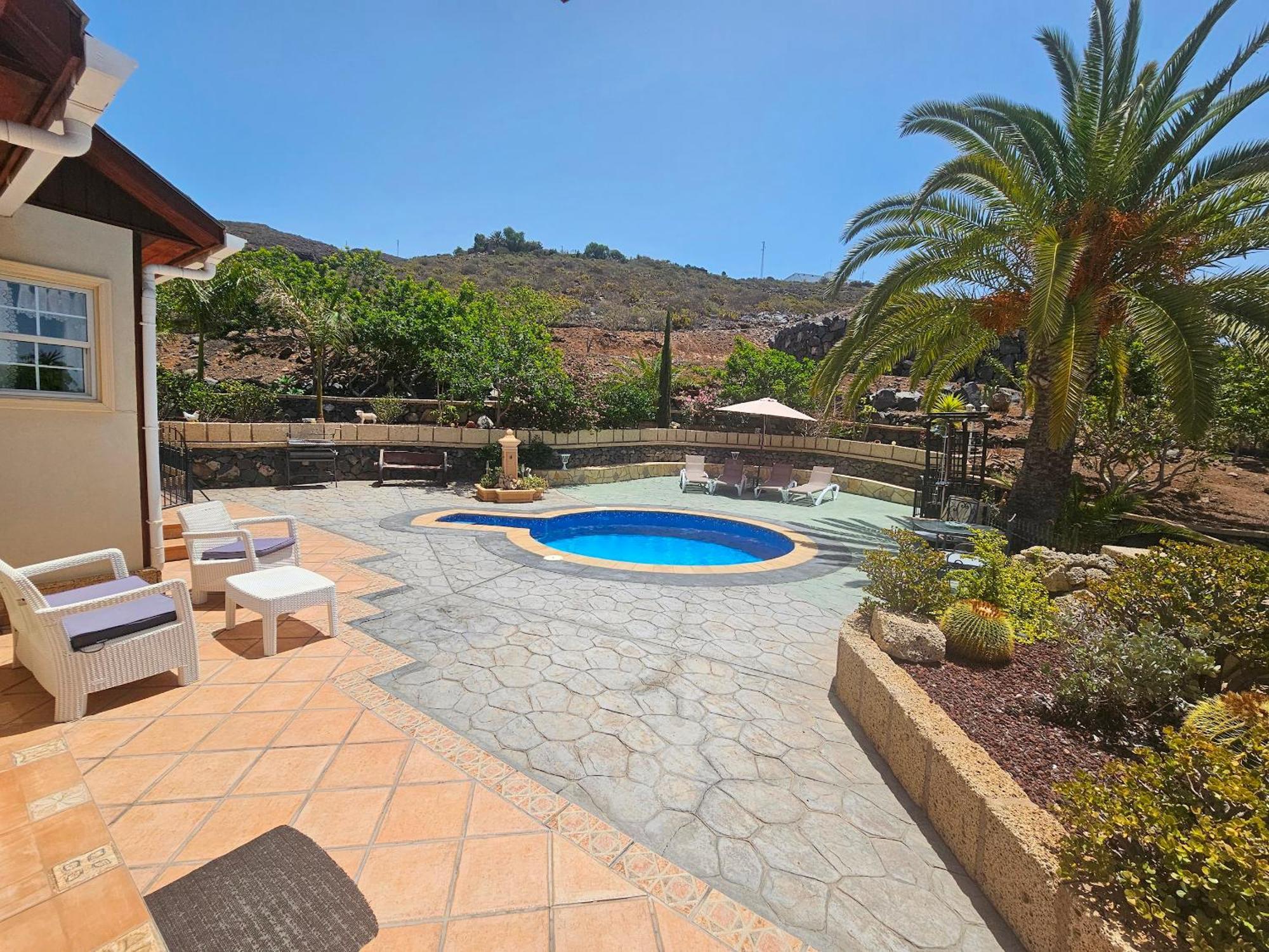 Villa Carlitos Vistas Al Mar Y A La Montana Costa Adeje  Exterior foto