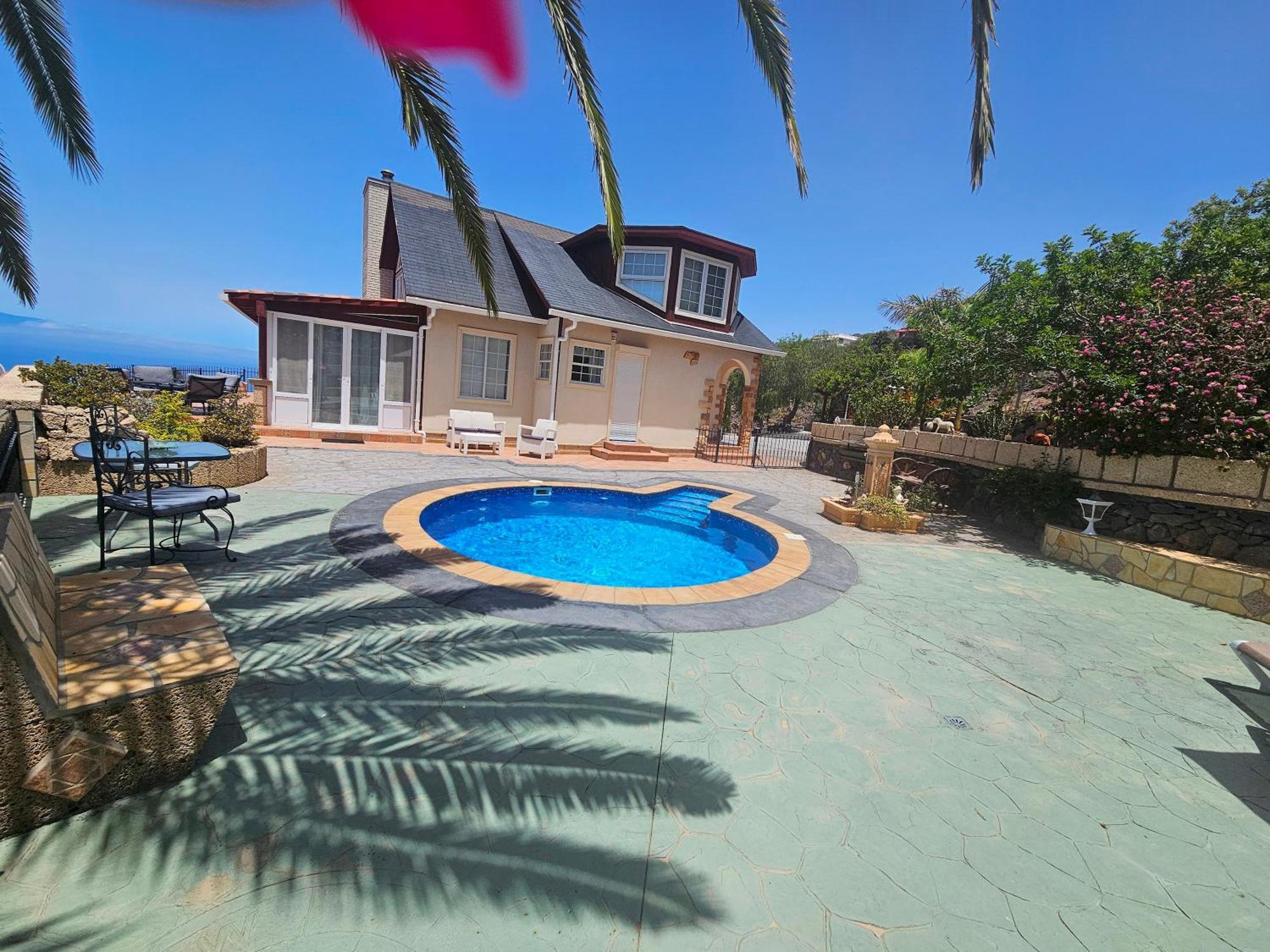 Villa Carlitos Vistas Al Mar Y A La Montana Costa Adeje  Exterior foto