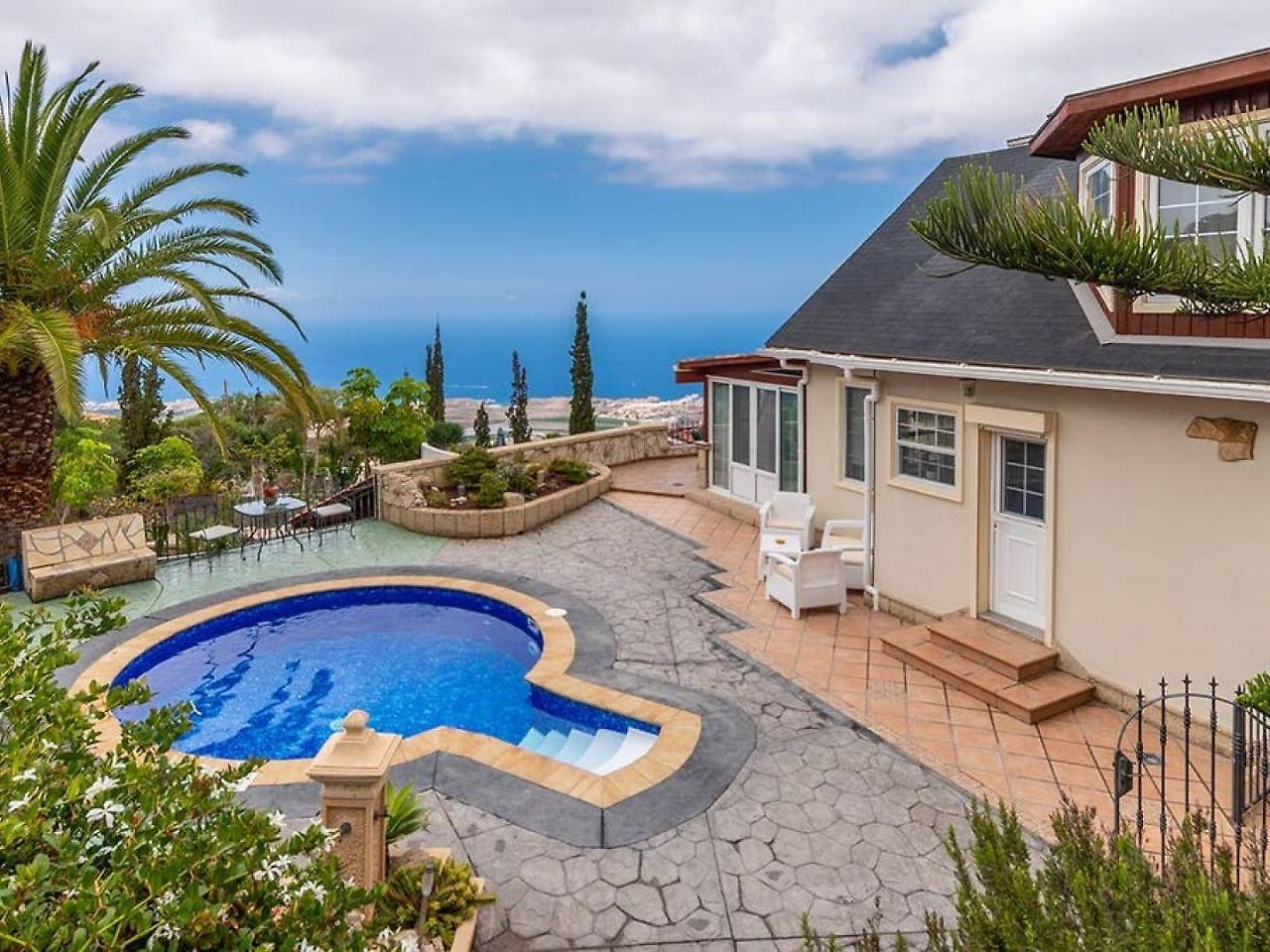 Villa Carlitos Vistas Al Mar Y A La Montana Costa Adeje  Exterior foto